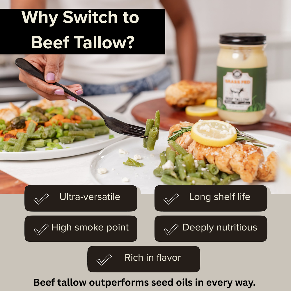 Grass Fed Beef Tallow